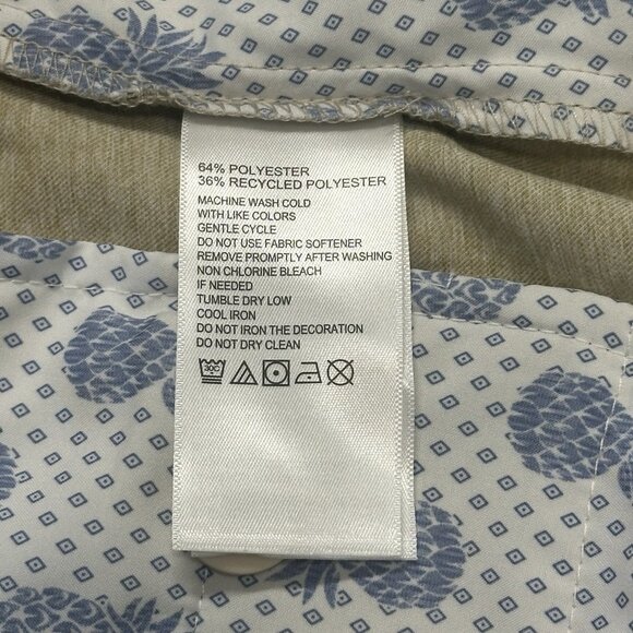 Tommy Bahama On Par IslandZone 8 Inch Stretch Shorts Mens 36 Chino Khaki - Picture 5 of 9